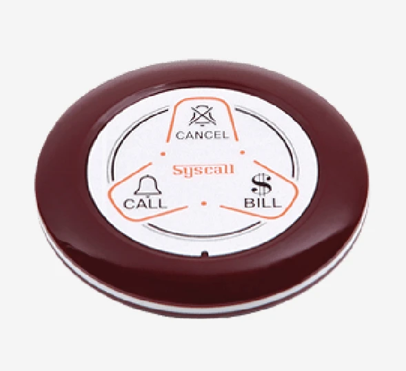 A restaurant bell with "syscall" written in the center